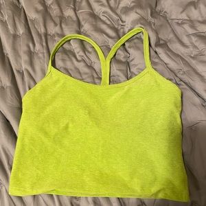 Beyond yoga space dye race back crop top